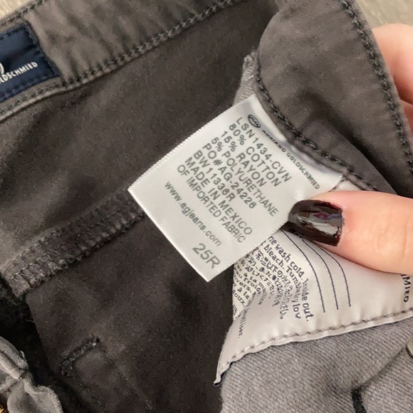 The Prima mod-rise cigarette AG pants - Picture 5 of 7